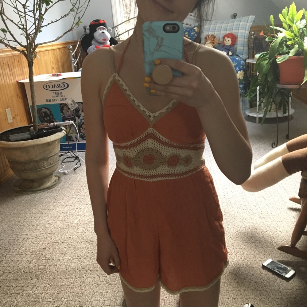 AE Crochet Summer Romper